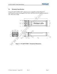 FTLX8571D3BCV Datasheet Page 9