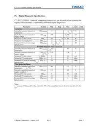 FTLX8571D3BNL Datasheet Page 7