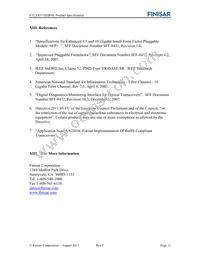 FTLX8571D3BNL Datasheet Page 12