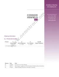 FTS125-CTV-010.0M Datasheet Page 10