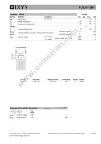 FUE30-12N1 Datasheet Page 3