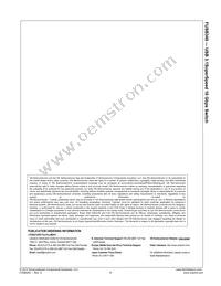 FUSB340TMX Datasheet Page 8