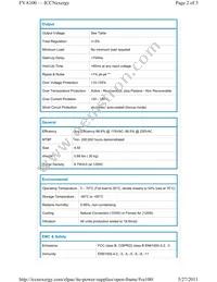 FVA100024A Datasheet Page 2