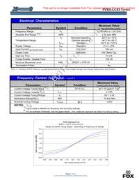 FVXO-LC53BR-25 Datasheet Page 3