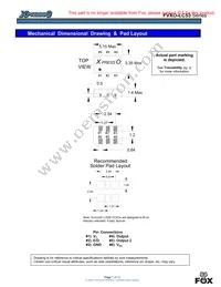 FVXO-LC53BR-25 Datasheet Page 7