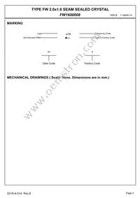 FW1600008 Datasheet Page 5