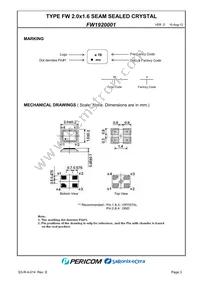 FW1920001 Datasheet Page 5