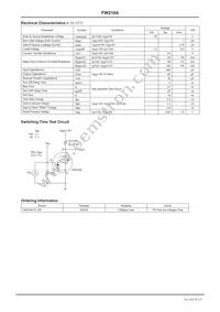 FW216A-TL-2W Datasheet Page 2