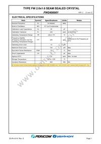 FW2400001 Datasheet Page 3