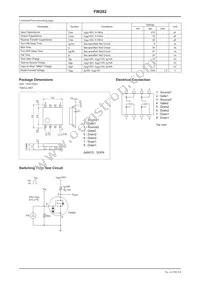FW282-TL-E Datasheet Page 2
