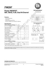 FW297-TL-2W Datasheet Cover