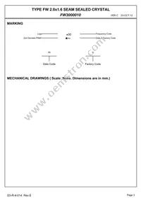 FW3000010 Datasheet Page 5