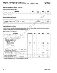 FW300A1 Datasheet Page 4