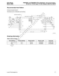 FW300B1 Datasheet Page 17