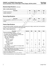 FW300C1 Datasheet Page 4