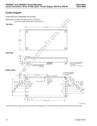 FW300C1 Datasheet Page 16