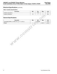 FW300F1 Datasheet Page 4