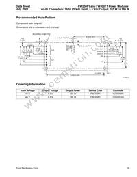 FW300F1 Datasheet Page 19