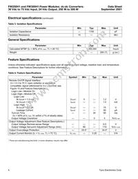 FW300H1 Datasheet Page 4