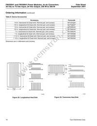 FW300H1 Datasheet Page 19