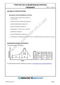 FW3840001 Datasheet Page 4