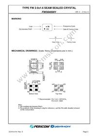 FW3840001 Datasheet Page 5