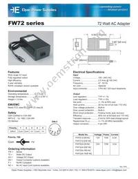 FW7224-D5F Datasheet Cover