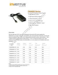 FWA065009A-11A Datasheet Cover