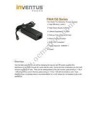 FWA150024A-12B Datasheet Cover