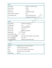 FWE030005B-10A Datasheet Page 2