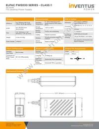 FWE030015B-10A Datasheet Page 2