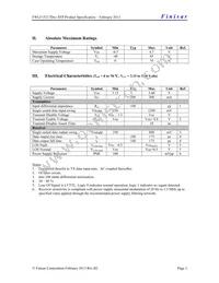 FWLF-1521-7D-61 Datasheet Page 3