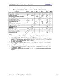 FWLF1521P2N61 Datasheet Page 5