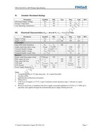 FWLF1621P2T61 Datasheet Page 3