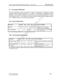 FWLF1632R61 Datasheet Page 7