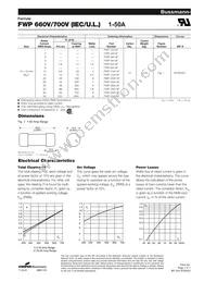 FWP-6A14FA Datasheet Cover