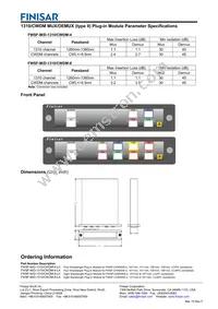 FWSF-M/D-1310/CWDM-8-LC Datasheet Page 2