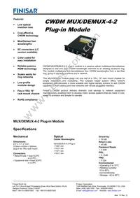 FWSF-M/D-4-2-LC Datasheet Cover