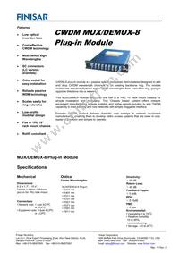 FWSF-M/D-8 Datasheet Cover