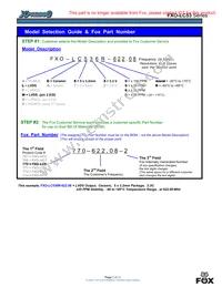 FX5LSBBF120.0 Datasheet Page 2