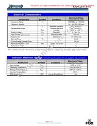 FX5LSBBF120.0 Datasheet Page 3