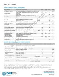 FXC7000-48-S Datasheet Page 3