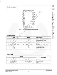 FXL4245MPX Datasheet Page 3