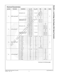 FXL4245MPX Datasheet Page 5