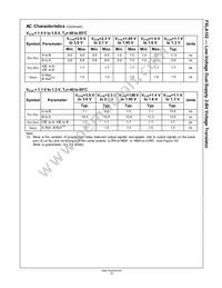 FXLA102L8X Datasheet Page 10