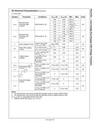 FXLA104UMX Datasheet Page 7