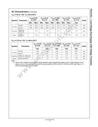 FXLA104UMX Datasheet Page 10