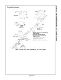 FXLA104UMX Datasheet Page 17