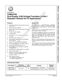 FXMA2102UMX Datasheet Cover