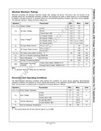 FXMA2102UMX Datasheet Page 4